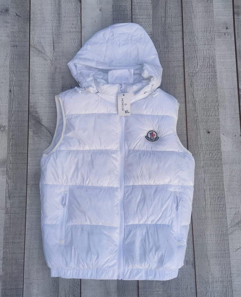 CHALECO MONCLER BLANCO