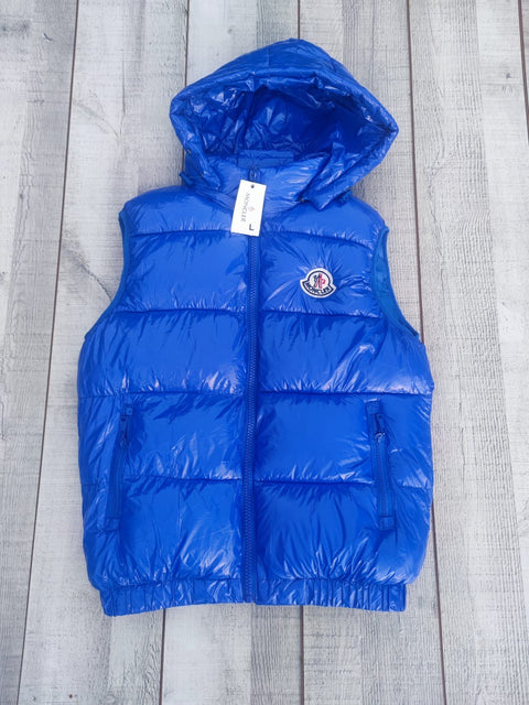 CHALECO MONCLER AZUL